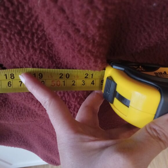 Zenana- burgundy fleece size S - Picture 2 of 5